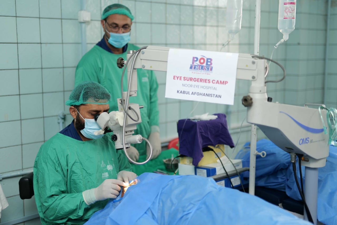 Free eye surgical camp at Kashmore Sindh